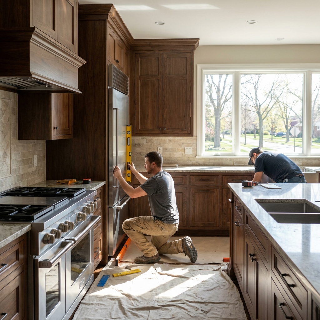 Appliance layout