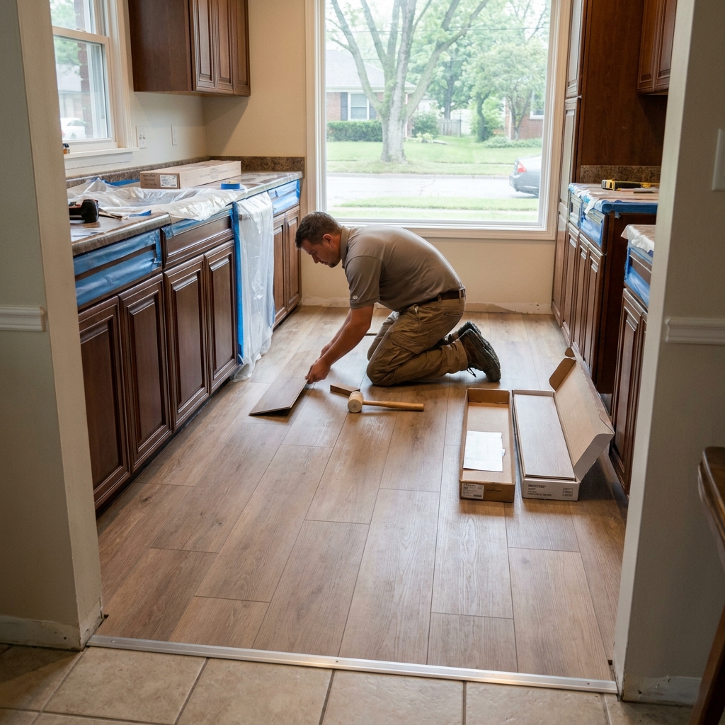 Kitchen flooring