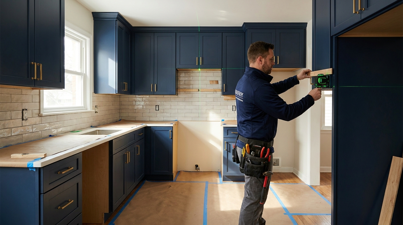 Cabinet installation
