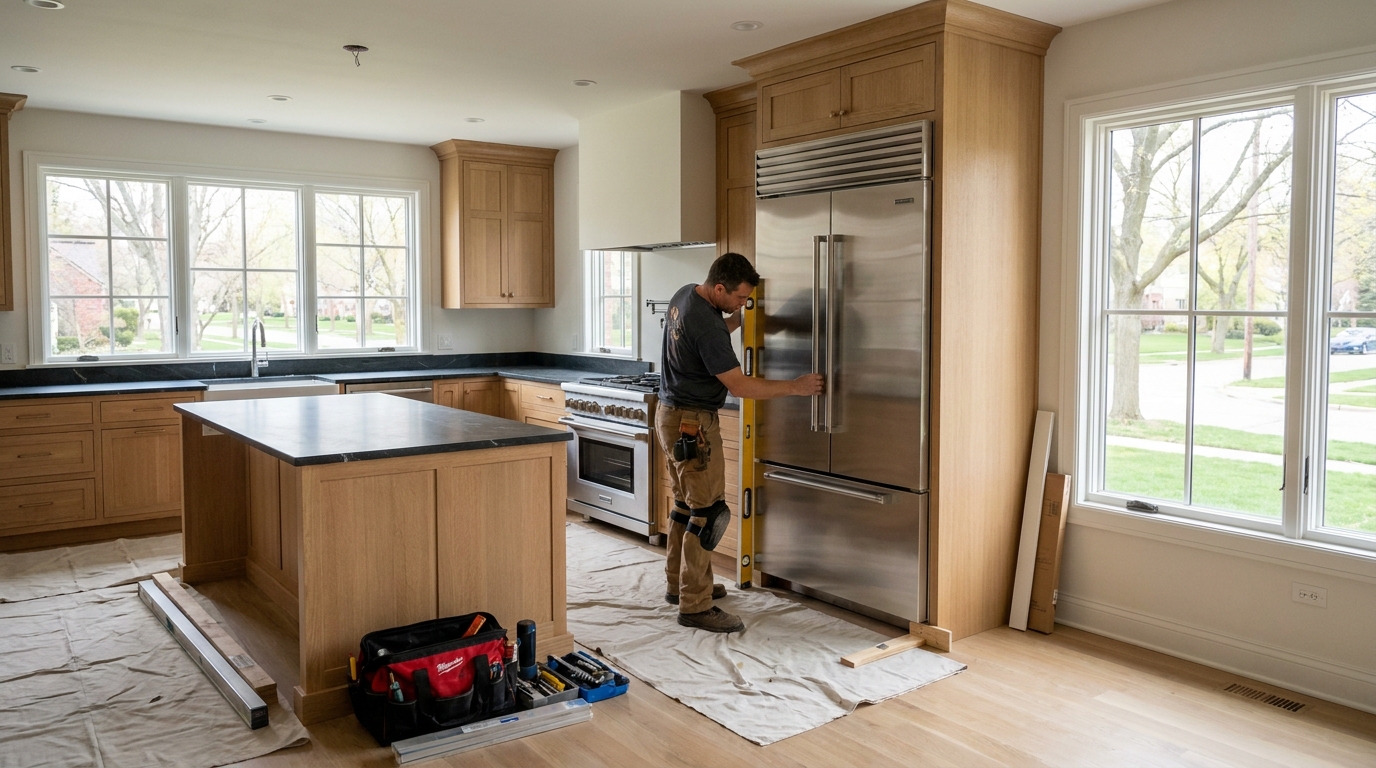 Appliance Layout & Upgrades project inspiration from BH Kitchen Remodeling Metro Detroit
